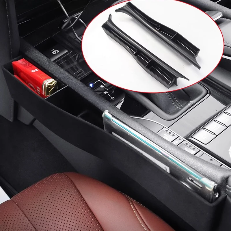 

Органайзер для хранения в зазоре между сиденьями Lexus LX450/LX570, центральный органайзер для хранения, аксессуары для модификации интерьера автомобиля