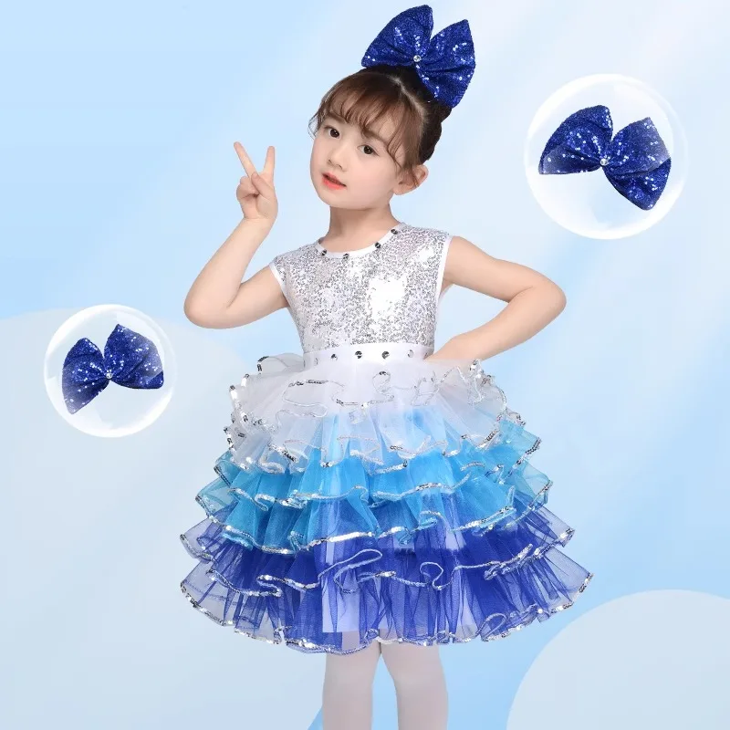 

Children's Choir Costume Dance Performance Fluffy Skirt