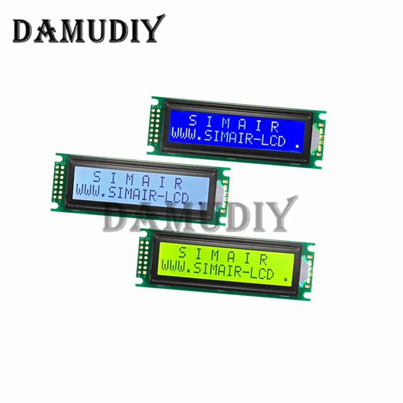 LCD1602+I2C Modul Blau/Gelb Grün Bildschirm 16x2 Zeichen LCD Display PCF8574T PCF8574 IIC I2C Schnittstelle 5V für Arduino