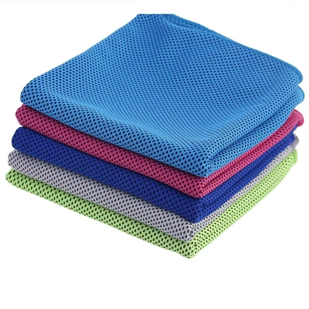 New Breathable Cooling Towel Quick Drying Lightweight Ice Wipes Ultra Soft Sunstroke Prevention Bath Beach Towel Summer
