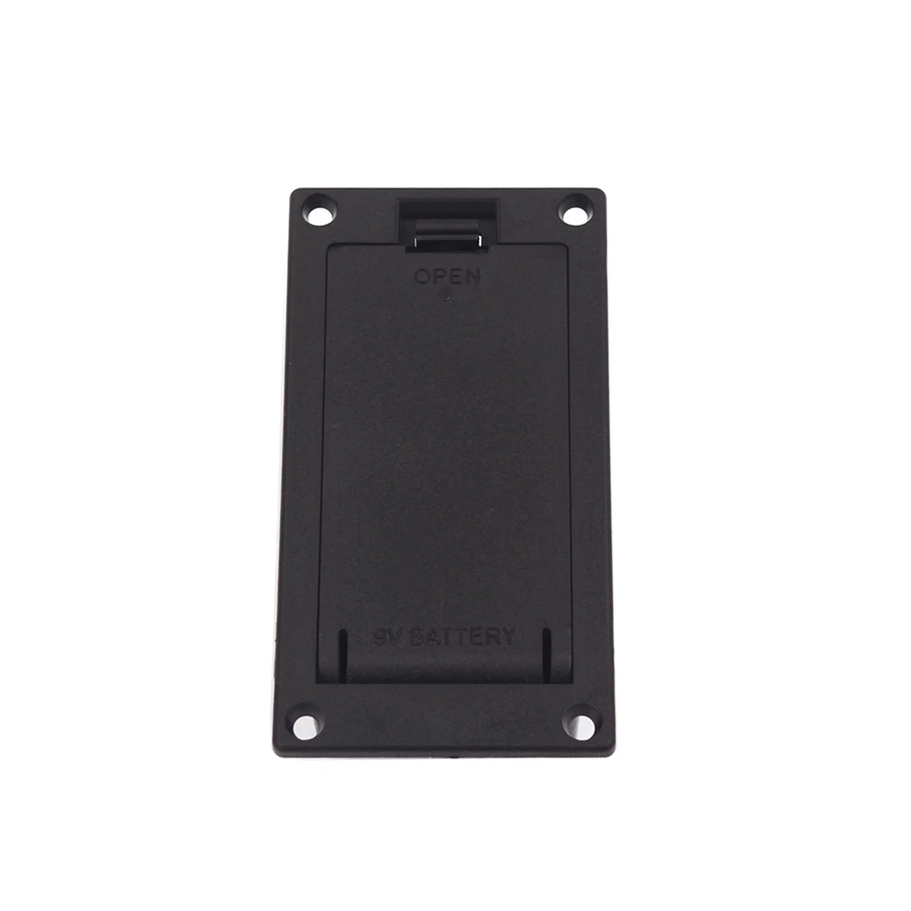 

9V Box for Guitar Bass Ukulele Durable Material Easy Replacement Electric Acoustic Storage Rack Holder