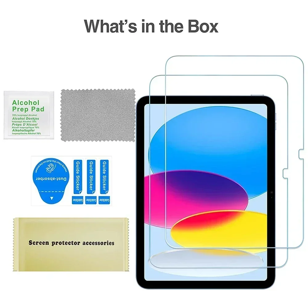 Закаленное стекло для нового планшета iPad 10 2022 10-го поколения A2757 A2777, защитная пленка для экрана планшета Apple iPad 10,9 дюйма 2022, пленка
