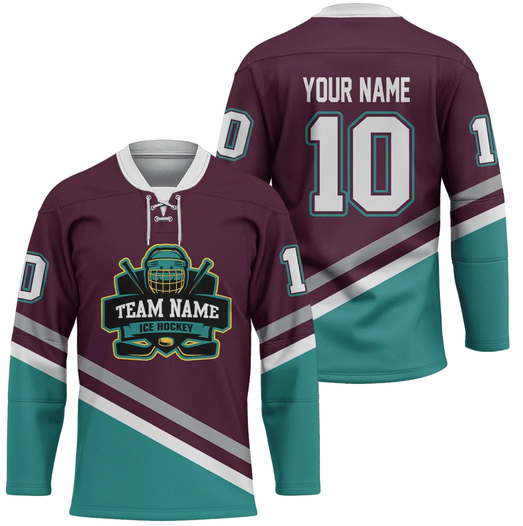 Personalized Name White Black Gold 3D Printed Fashion Men's Hockey Jersey Summer Unisex Personali Sport Team Jersey Shirt YU02 image 3