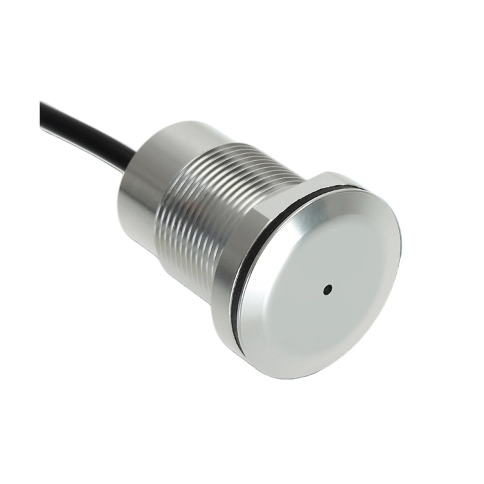 IP67 Outdoor Waterproof Passive Pickup Microphone 3.5mm Audio Plug Mic‑In for CCTV Security Camera