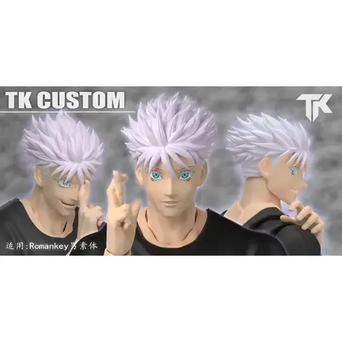 TK Jujutsu Kaisen Gojo Satoru Head Sculpt Accessory Bag Action Figure Anime Model Toy Gift（limited Edition）