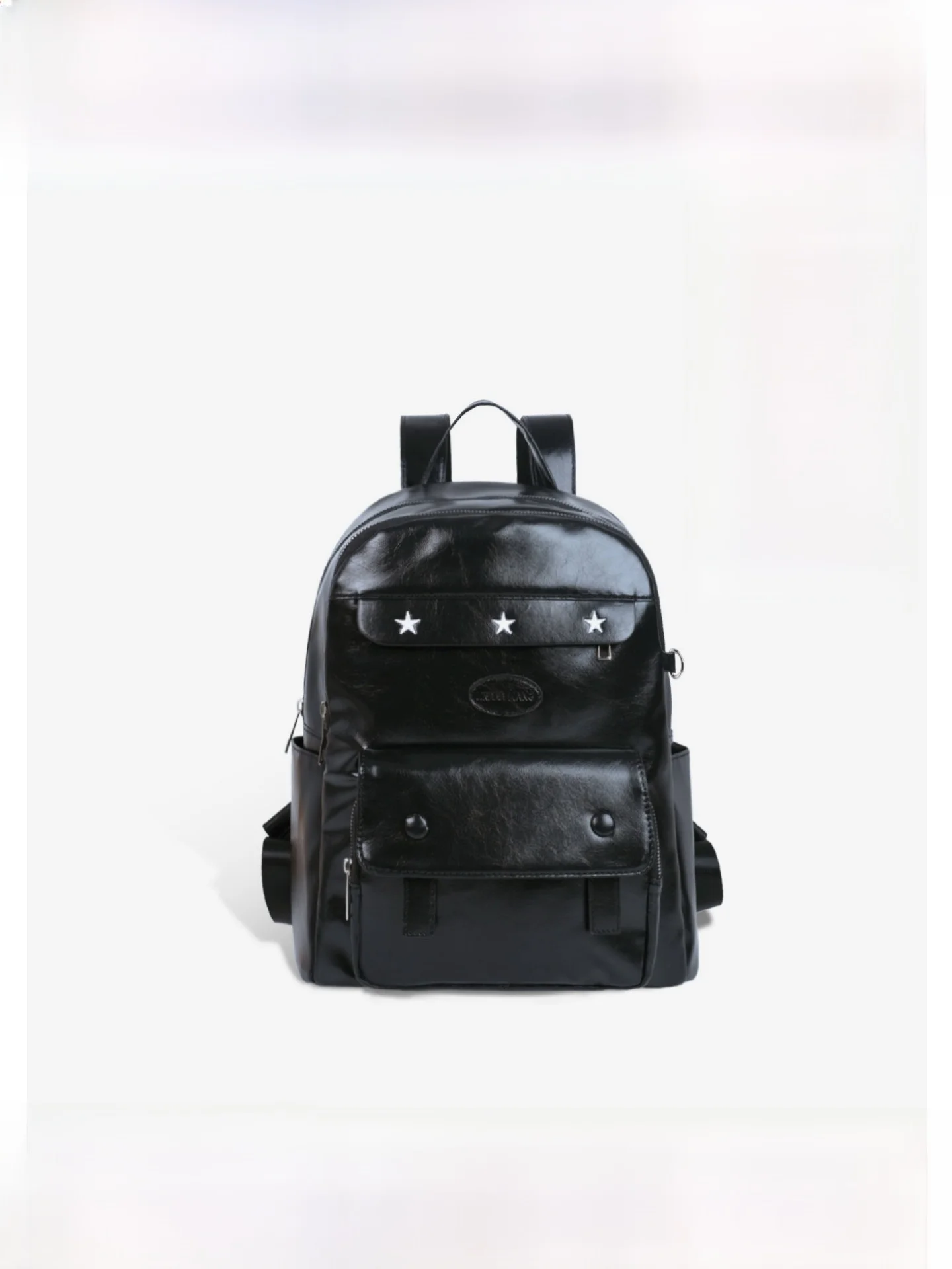 

CLIANG KITTY Star Large Capacity Commuter Backpack Retro Fashion Versatile Unisex Casual Simple Style Backpack for Teens