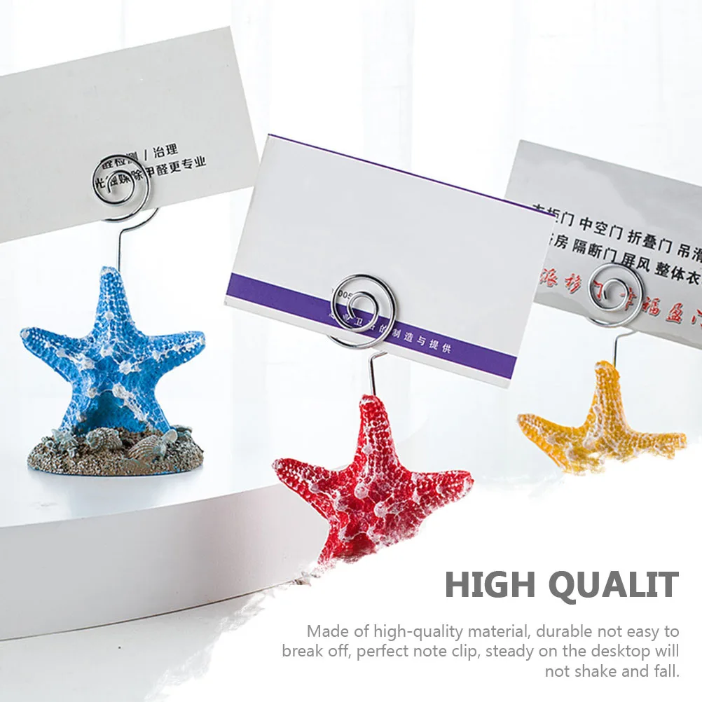 2 PCS Automatic Business Card Holder Office Sea Metal Nautical Desktop Ornament