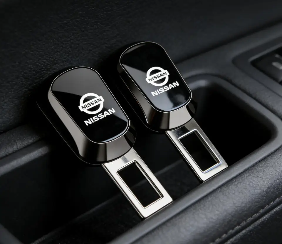 for Nissan Qashqai Versa Leaf Sentra Pulsar Xterra X-trail Nismo Car Seat Belt Extender Clip Seatbelt Lock Buckle Plug
