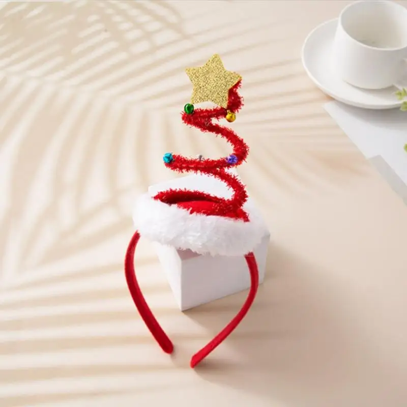 D0ub kerstveerboom haar hoepel tree headbands feest gunsten voor creatieve foto rekwisieten decoratie vakantiesparen