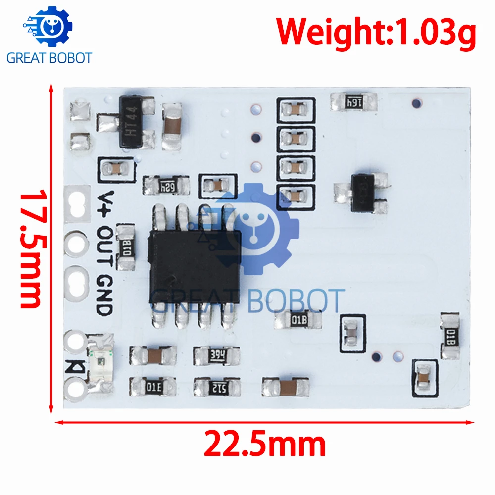 P02 Radar Induction Module - Low - Power 3.9G LED Intelligent Sensing Switch, Perfect for Bubble Lights
