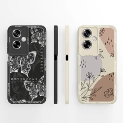 For Oppo A79 5G Case Simple Full Coverage Fundas For Oppo A2 Soft Liquid Silicone Phone Protector For Oppo A 79 A 2 Back Cover