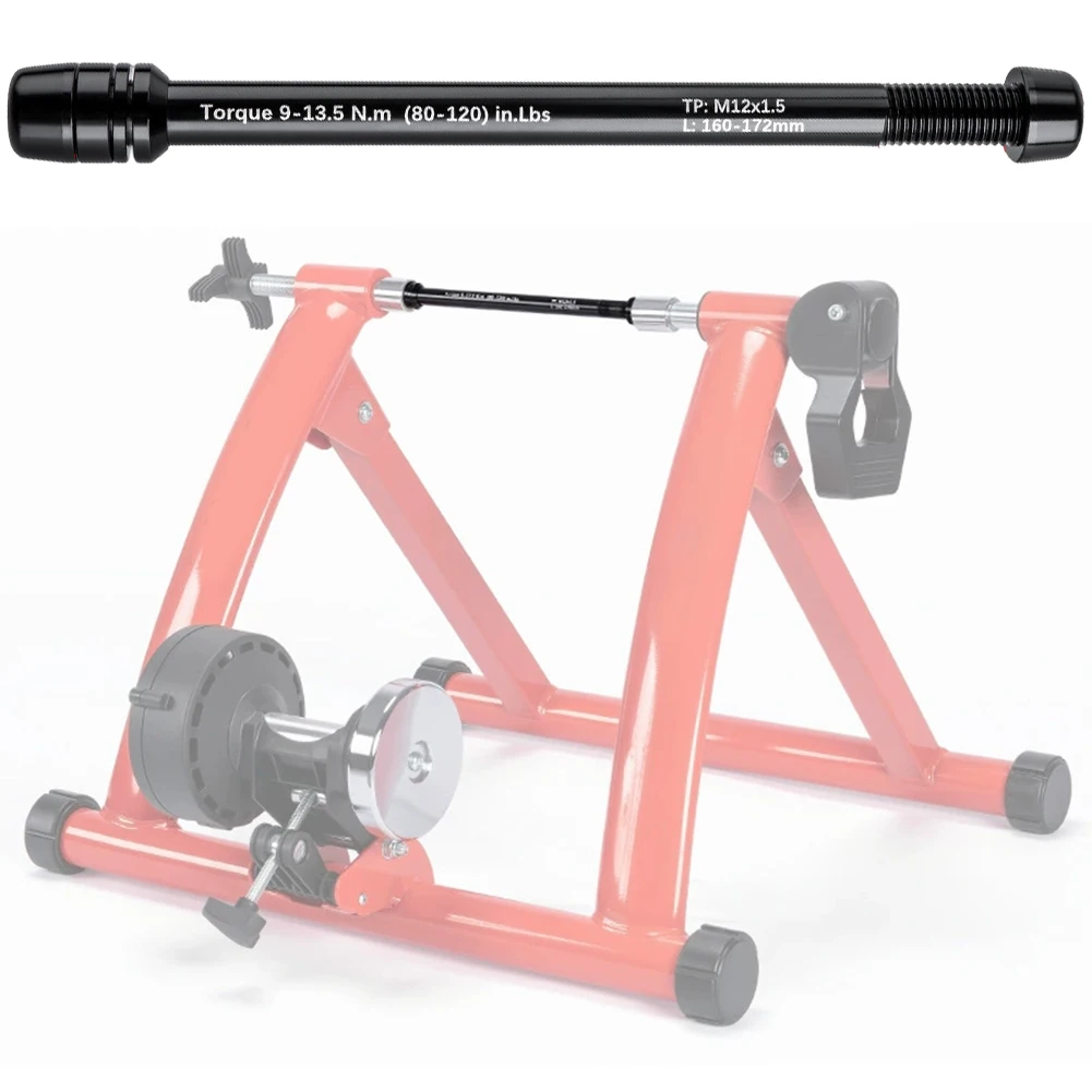 

Thru Axle Adapter Aluminum Alloy Bike Thru Axle Lightweight Rear Fork Shaft Skewer for Road Bike Mountain Bike