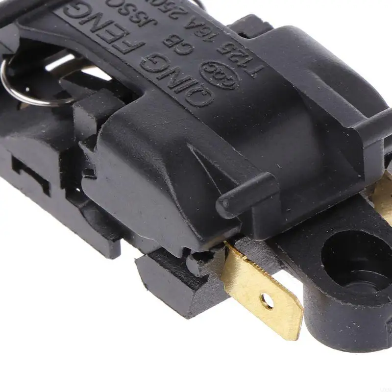 U0DE 1PC 16A Electric Kettle Thermostat 2 Pin Terminal Kitchen Appliance Parts