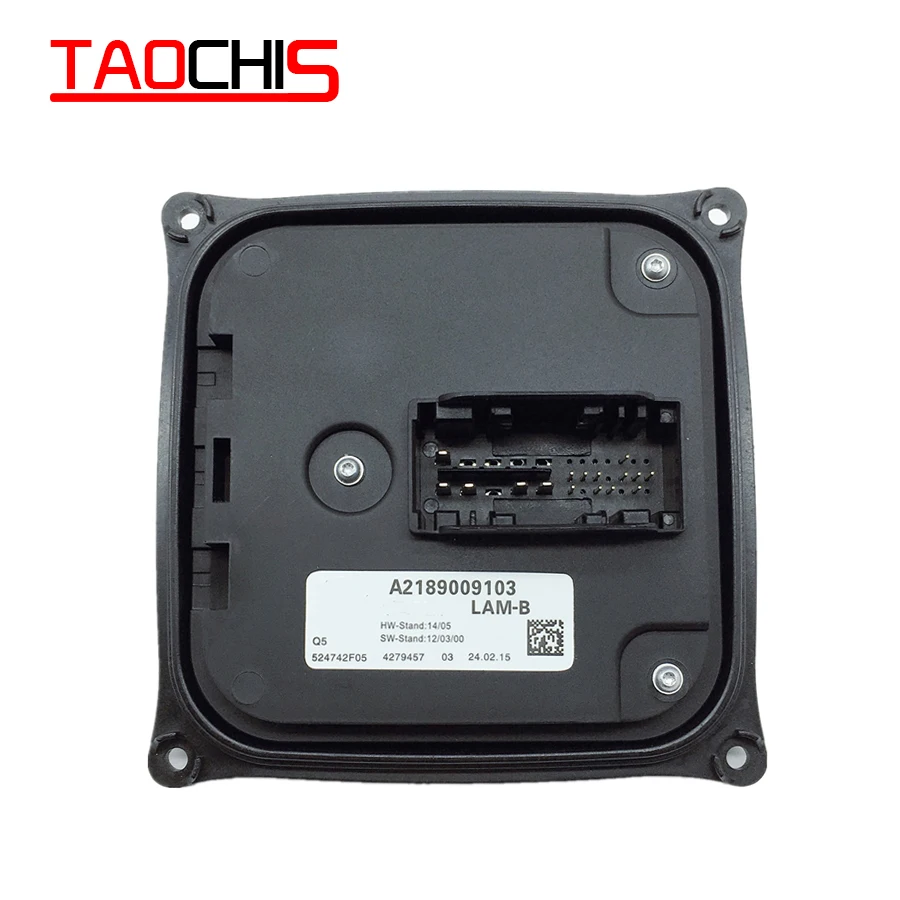 

TAOCHIS 1PC Module Control LED Headlight Driver Original OEM A2189009103 A2189000002 Fit for BENZ C GLK CLASS W204 2012-2014