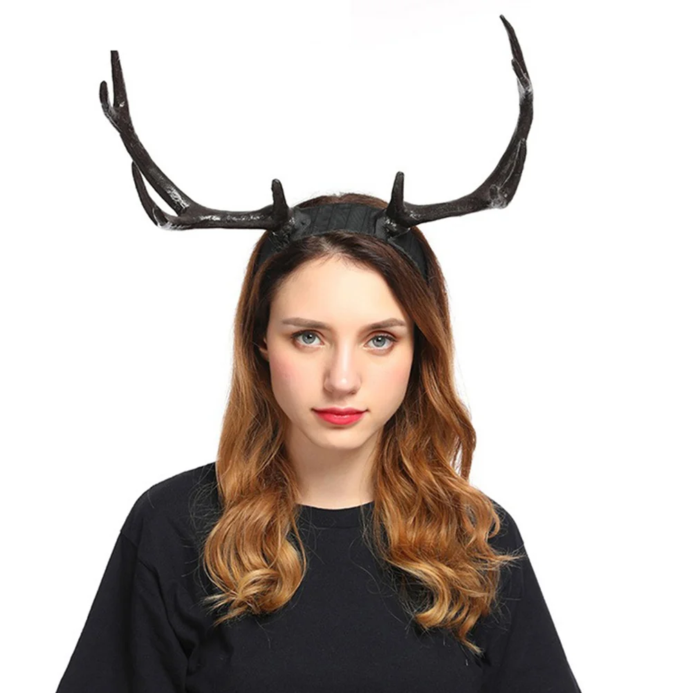 

Christmas Antler Headbands Hair Accessories Xmas Hoop Photo Props Fashionable Party Costume Styling Tools