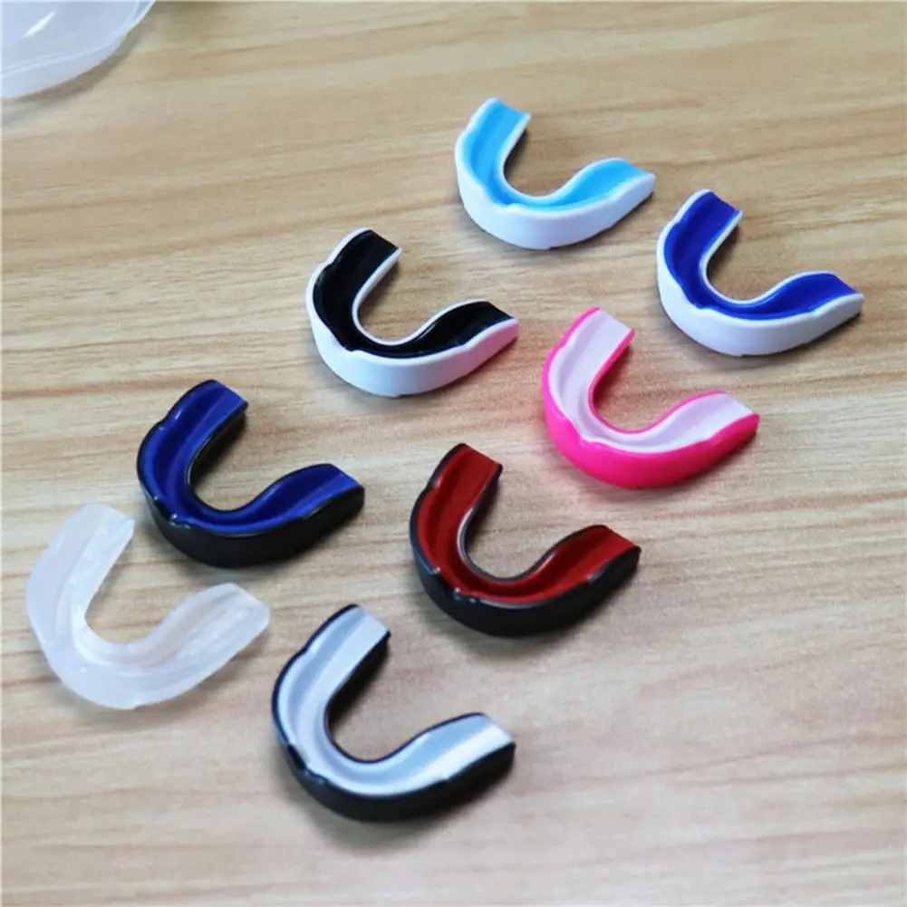 Practical Tooth Guard  No Odor Multiple Styles Sports Mouthguard  Teeth Grinding Night Mouth Protector