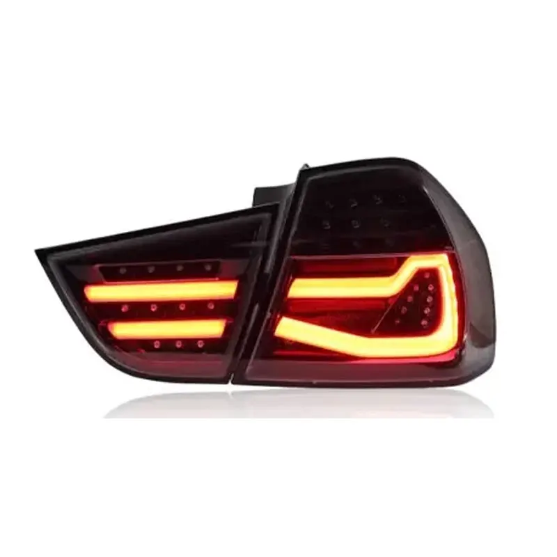 Luci posteriori a LED per auto per BMW Serie 3 E90 2005-2012 nuovo LED completo Freno Lampada di coda per retromarcia Luce di segnalazione dinamica Gruppo lampada di coda
