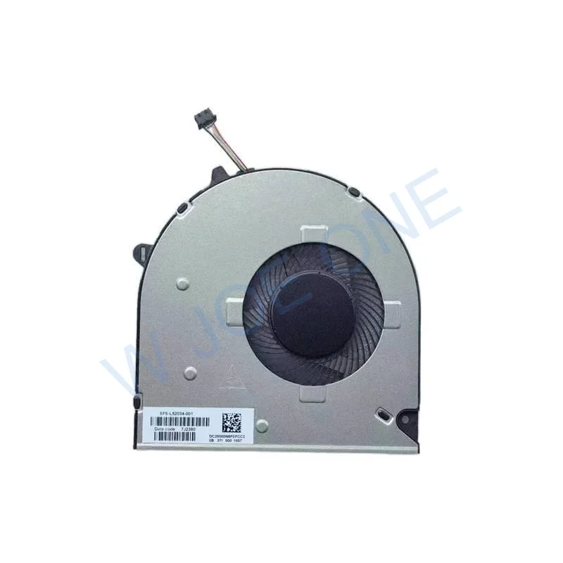 Novo ventilador cooler de refrigeração de cpu para laptop hp 15-du dw 15s-du0002tx cpn dc28000n6f0 dfs5k12114464n L52034-001 flg0 dc 5v 0,5a