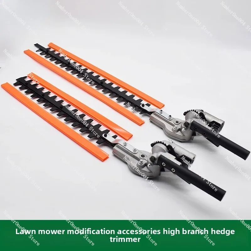Hedge Trimmer Head High Pole Brush Grass Cutter Harvester Mower for Garden Tools Spare Parts