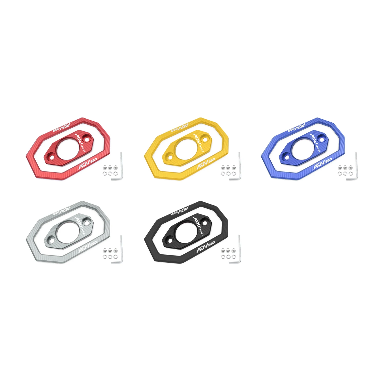 Aluminum Exhaust Pipe Decorative Protection Cover Parts For HONDA ADV350 ADV 350 2021 2022 2023 2024 2025 Motorcycle