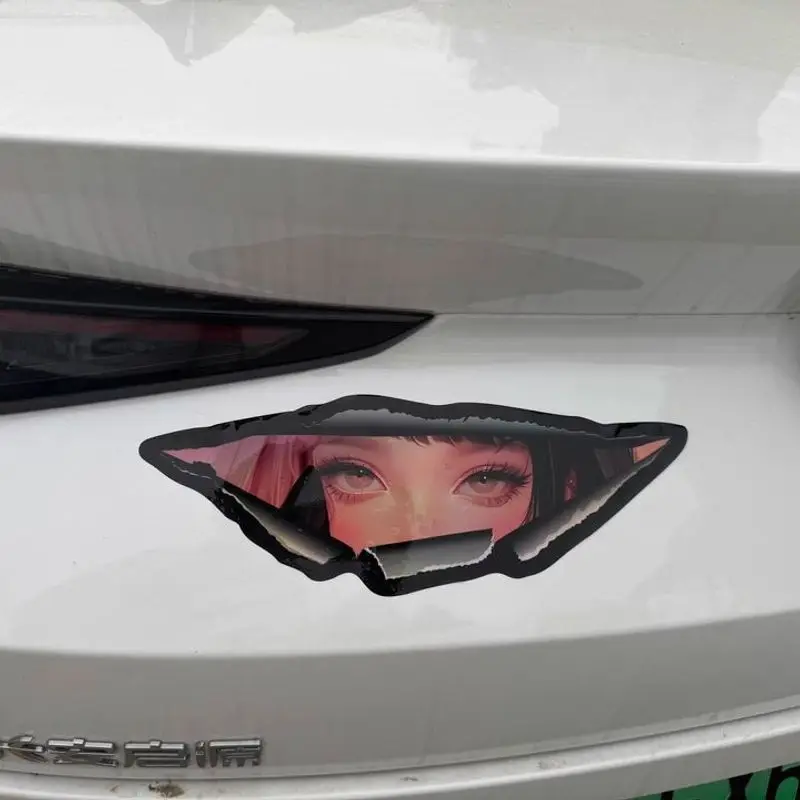 أنيمي فتاة باردة كسر الورق ملصق مقاوم للماء الجسم تقليم الشارات للدراجات النارية خوذة سيارة حقيبة كمبيوتر لوح التزلج Part2