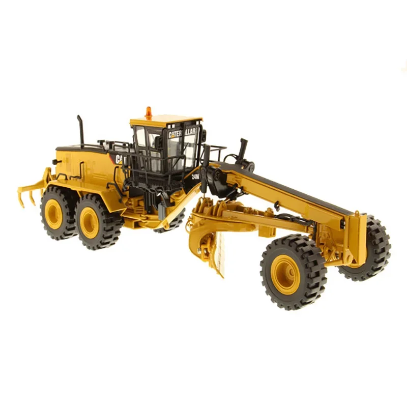 Diecast 1:50 Cat 24M Motor DM 85264 Self-propelled Grader Engineering Alloy Vehicle Model Collection Souvenir Ornaments Display