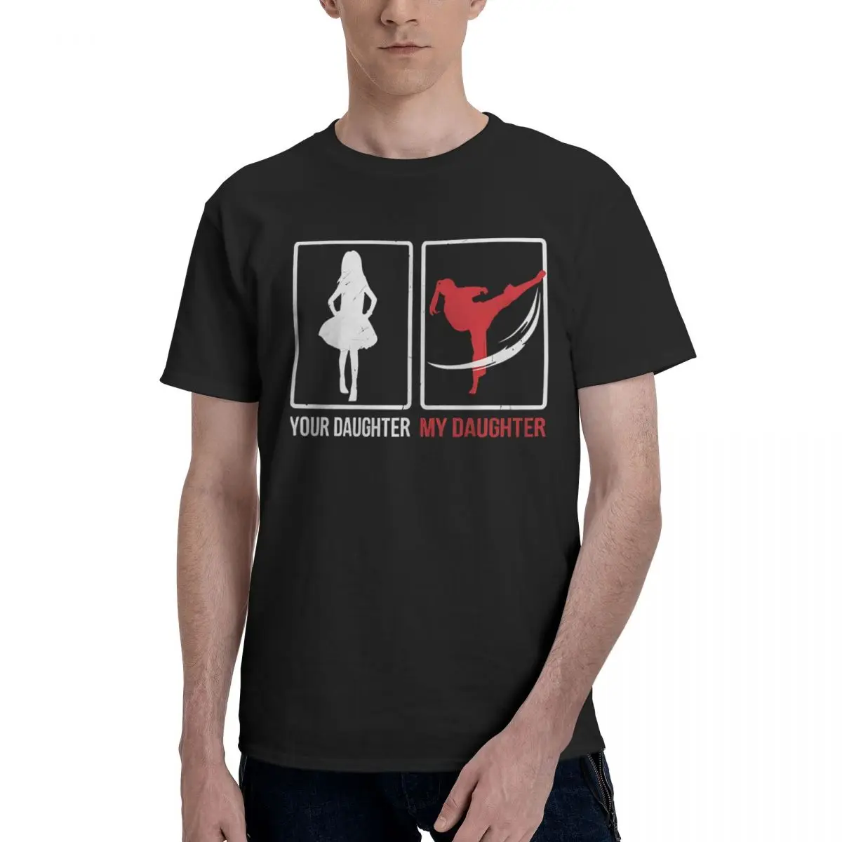 

Father's Day 100% Cotton Casual Breathable Confortable Vintage New In Tops And T-Shirts Men's Tops