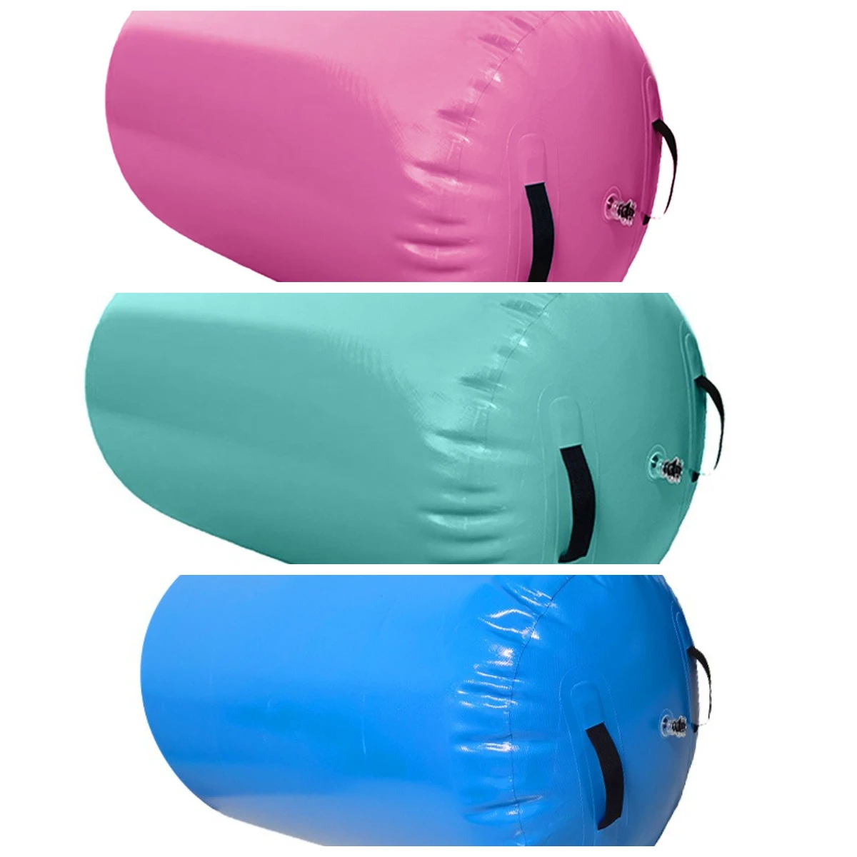 Inflatable Gymnastics Bucket Backflip Auxiliary Equipment Inflatable Yoga Gymnastics Mat Taekwondo Martial Arts Cylinder