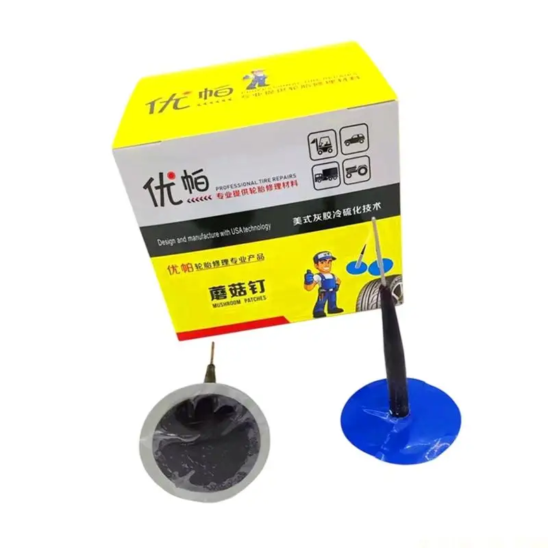 J0MA Car Tire Repair Puncture Plug Tool Tyre Puncture Universal for Tire Strips Stirring Glues Repair Tool