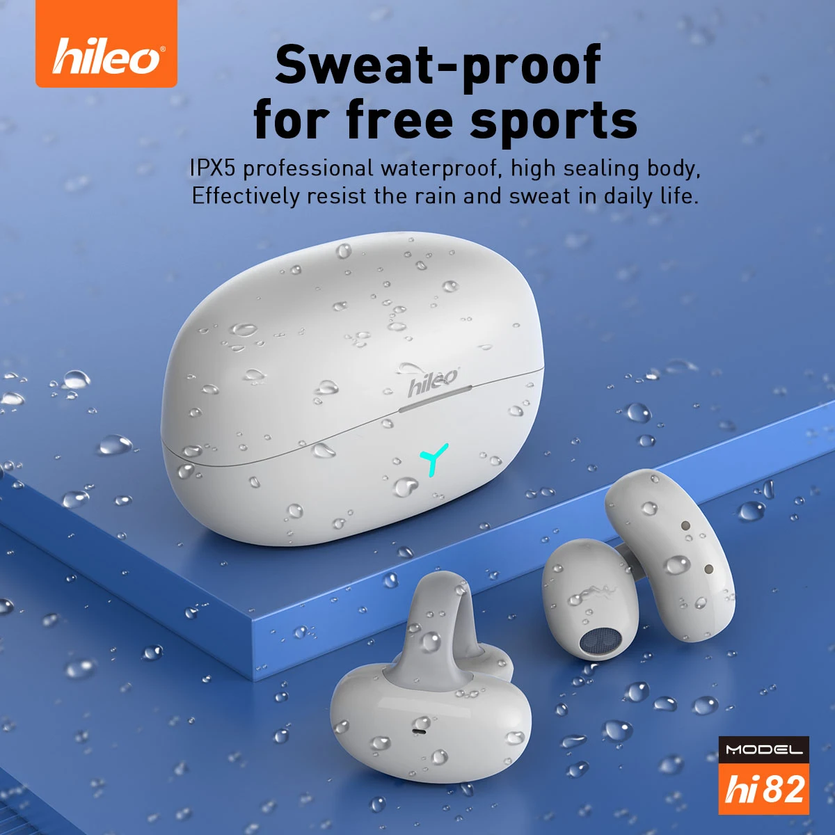 HILEO H82 New True Wireless Bluetooth Earphones for Esports Low latency Gaming Earphones ENC Call Noise Reduction V5.3