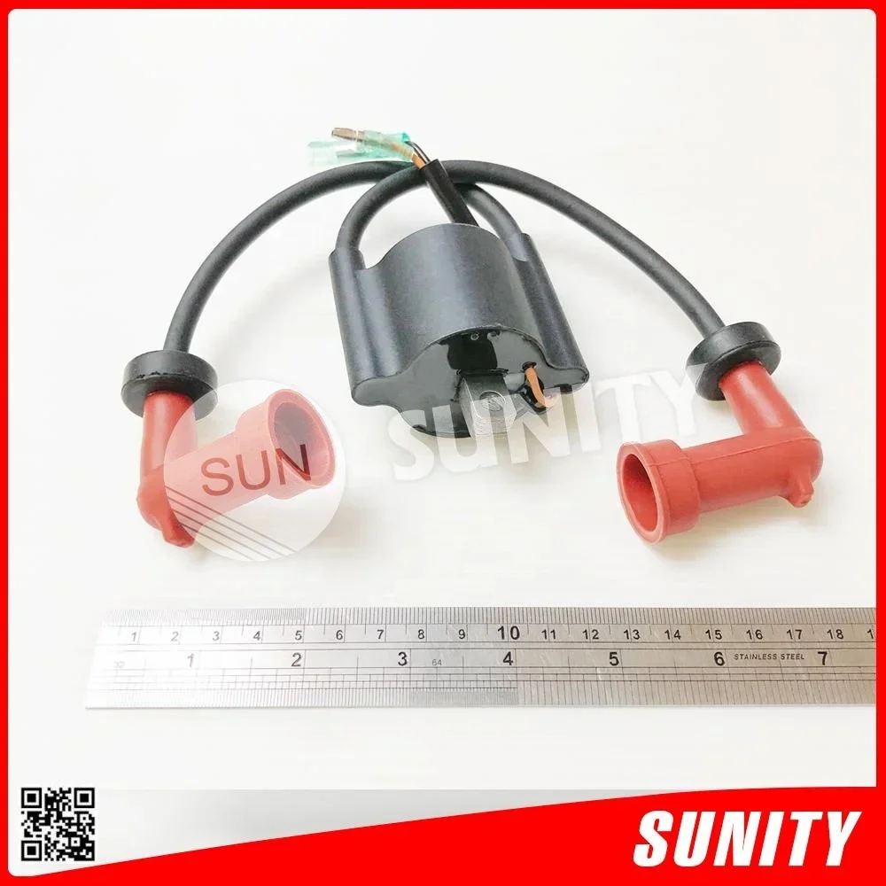 TAIWAN SUNITY High Quality 6B4-85530-00 Ignition Coil Assy For Yamaha Outboard Motor 2 Stroke 9.9HP 15HP