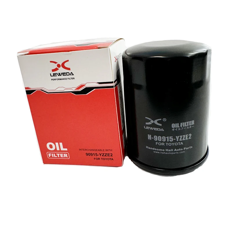 2026 LEWEDA High Quality Engine Oil Filter 90915-YZZE2 Wholesale Factory Price Accessories for Toyota Hilux and Wish