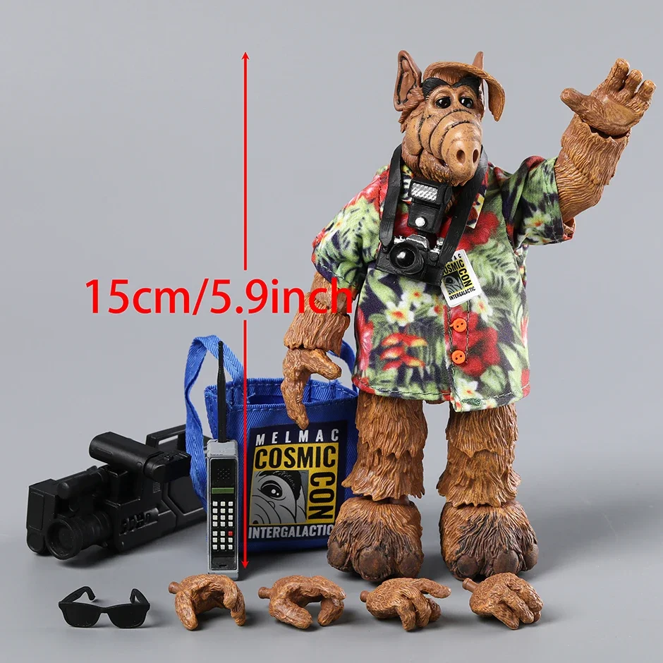 SDCC 2023 NECA Cosmic Con Alf Exclusive Action Figure - AliExpress