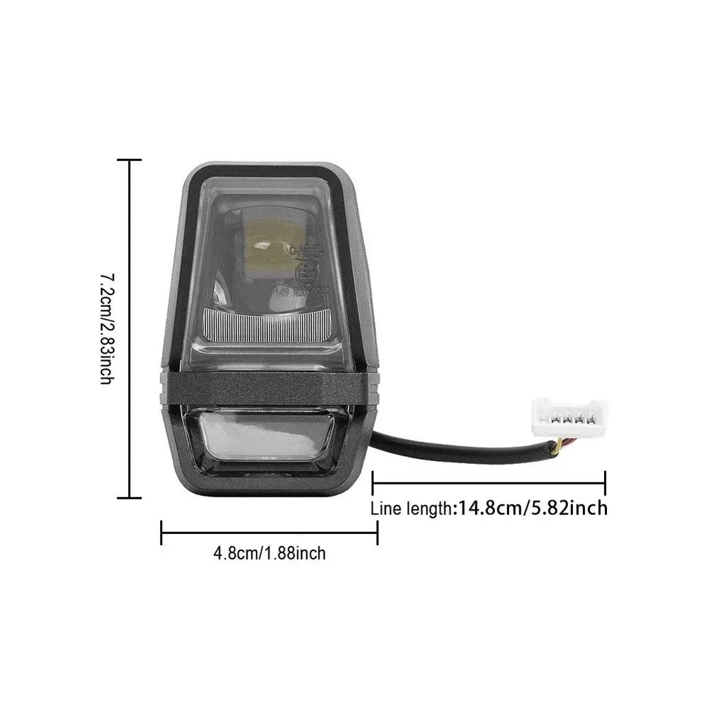 

For Segway GT1 Electric Scooter Headlight Featuring High Brightness LEDs for Safer Low Light and Dark Environment Travel