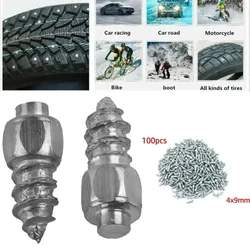 Screw Tire Stud Screw Chain Spike Winter 4*9mm High Quality Non-slip Screw Chain Spike Snow Spikes Racing Bikes Car Accessories
