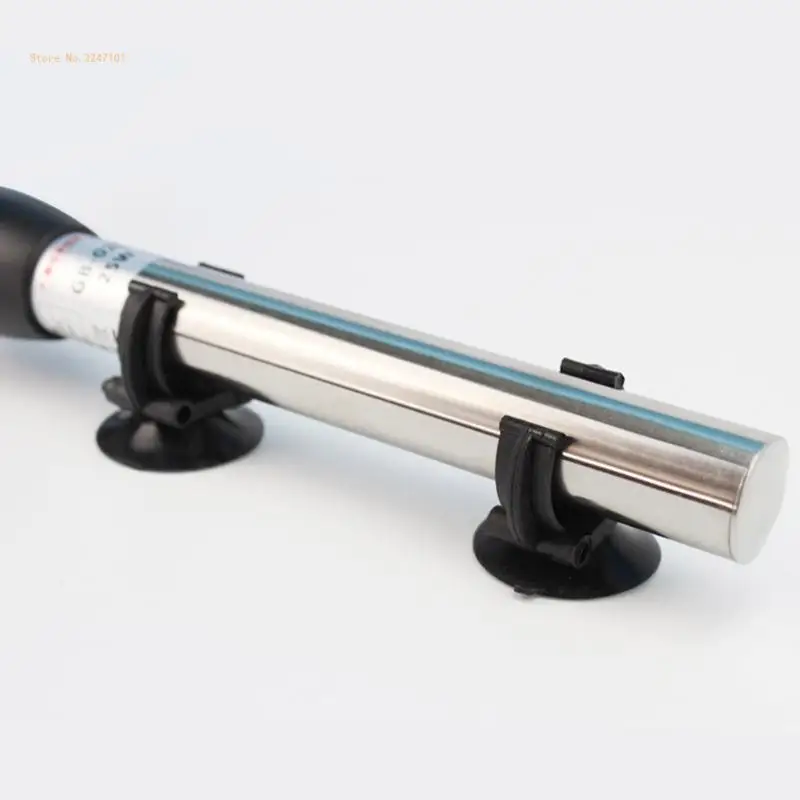 Ventosas para aquecedor aquário, ventosas 1,34 polegadas diâmetro com clipes 0,94 polegadas, suportes plástico