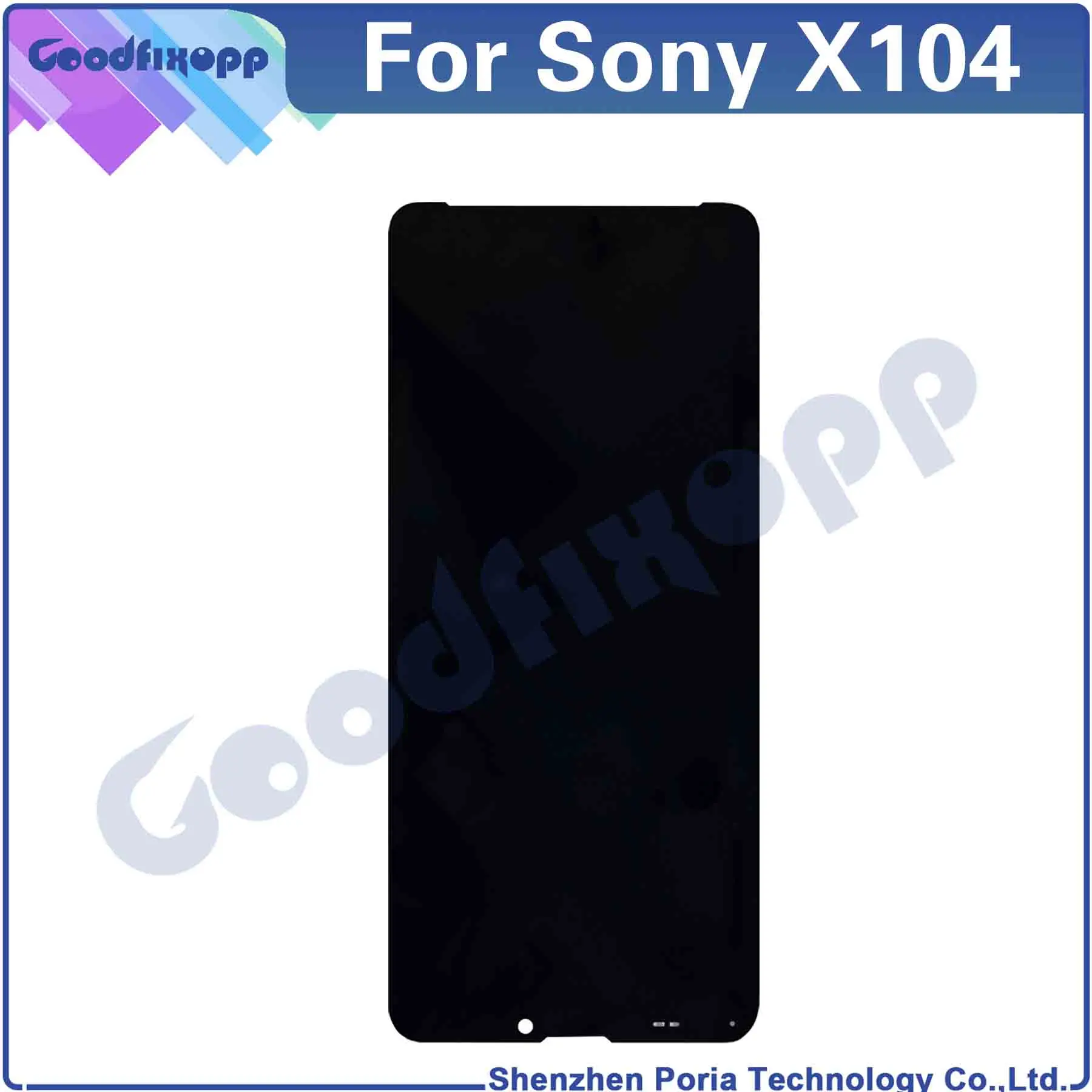 For SONY X104 X104iv LCD Display Touch Screen Digitizer Assembly Repair Parts Replacement