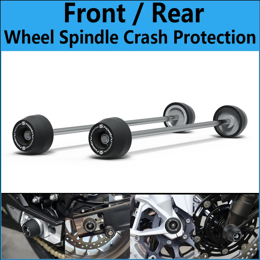 

Front Rear wheel Spindle Crash Protection For Ducati Scrambler 1100 2018-2023