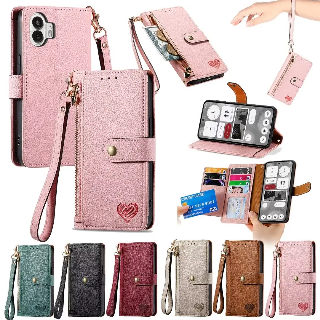 For XIAOMI REDMI 12 K30 K30I K40S K60 K50 Ultra K40 Pro Plus Gaming Phone Case Fashion Love Card Leather Wallet Flip Cover