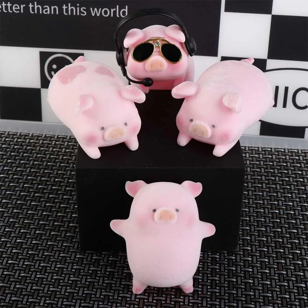 Accessories Cute Dashboard Car Decoration Funny Toys Car Pendant Pink Pigger Ornament Pig Car Decoration Lucky Piggy Hanging