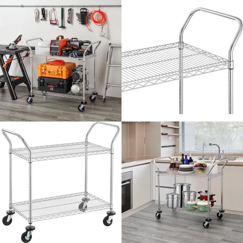 Sturdy 2-Tier Utili… - image