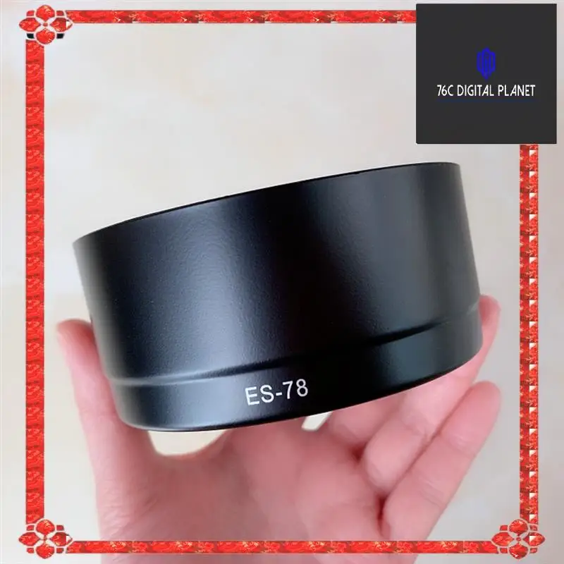 غطاء عدسة التسليم لمدة 24 ساعة يحل محل ES-78 لعدسات Canon EF 50 مم F/1.2L USM / 50 مم F1.2L USM ES78 #3