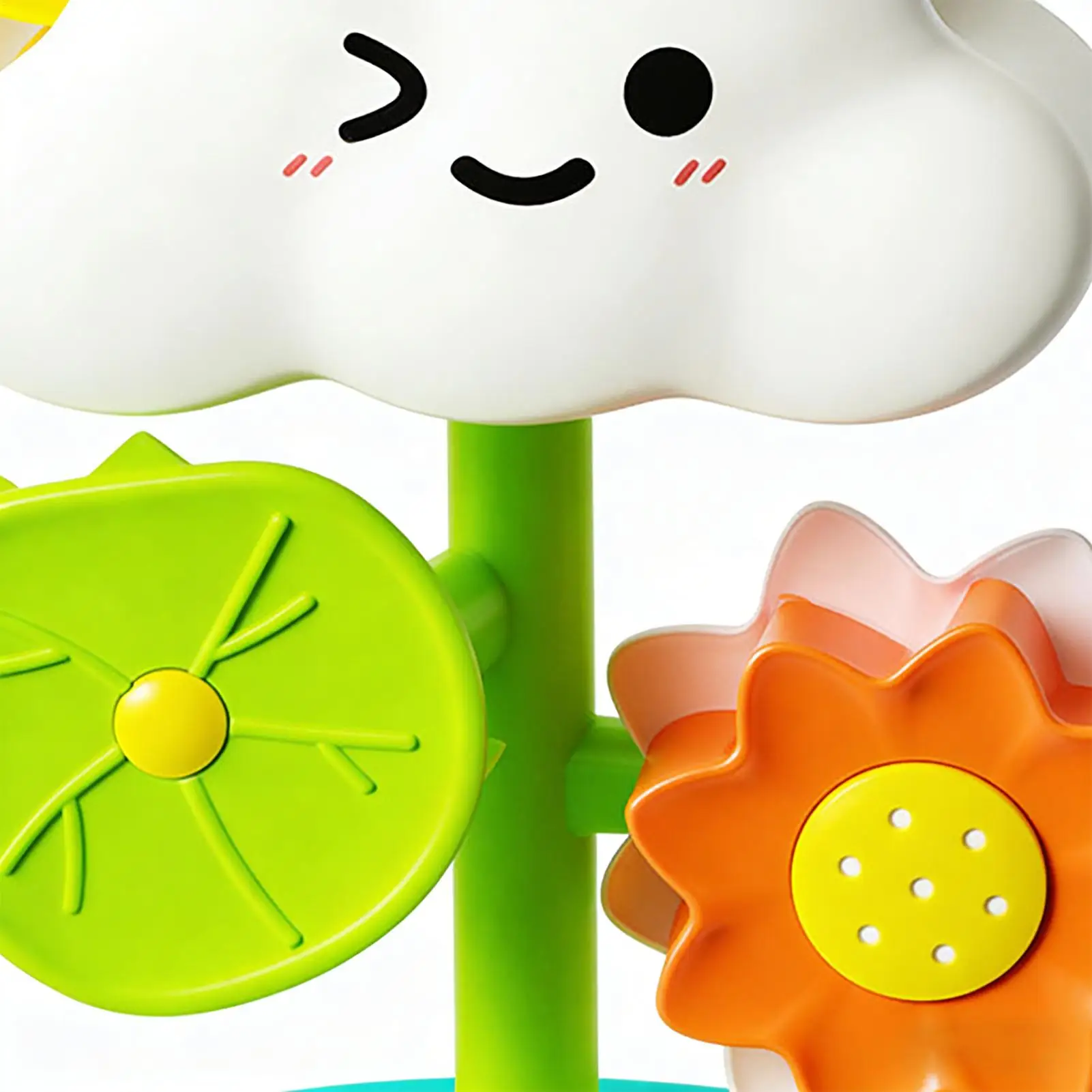 Fun Bath Toys Cloud Set With Watering Cup Bath Time Game For Home Travel Bathroom Bathtub Shower Kids Boys Girls Ages 1-3