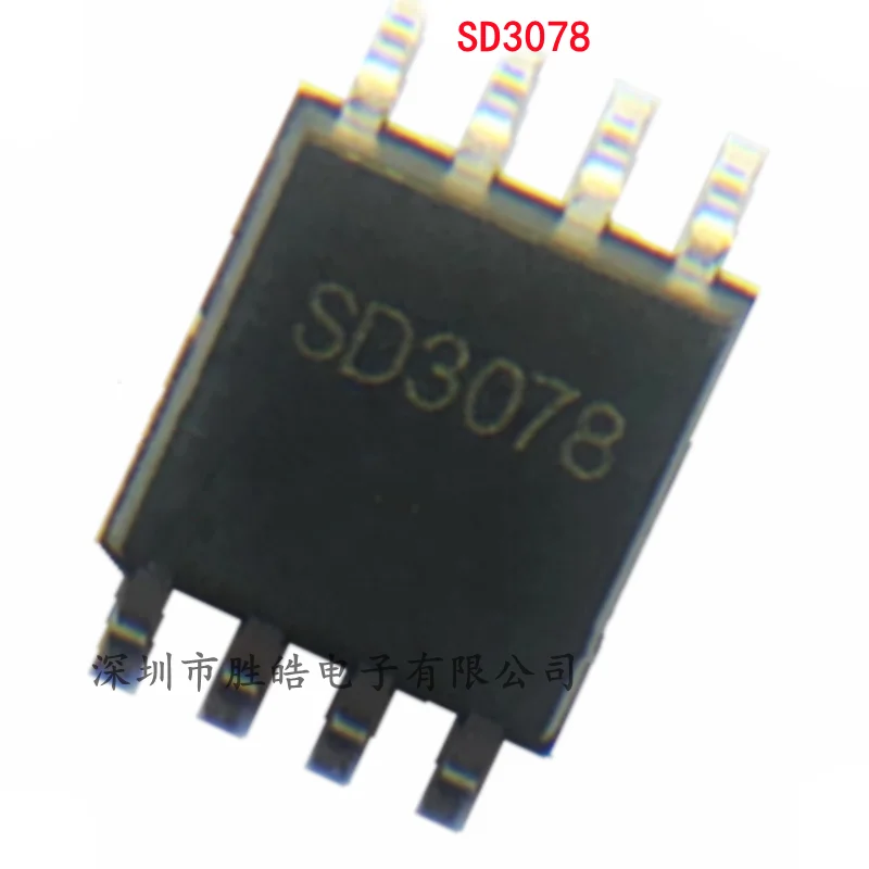 (2PCS)   SD3078   3078    High Precision Temperature Compensation for Real-Time Clock   Built-In Crystal Oscillator  SOP-8   IC