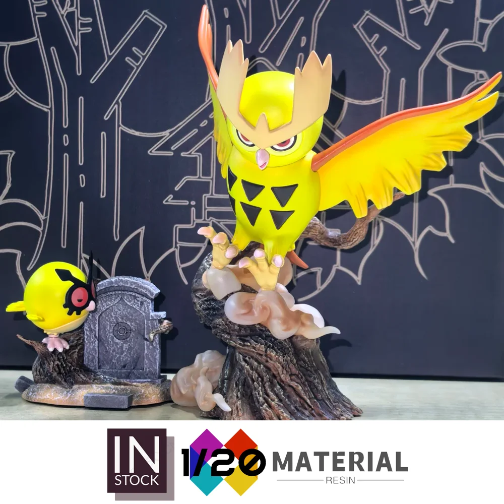 [Stok Tersedia]1/20 Resin Scale World [MOYU] - Hoothoot & Noctowl
