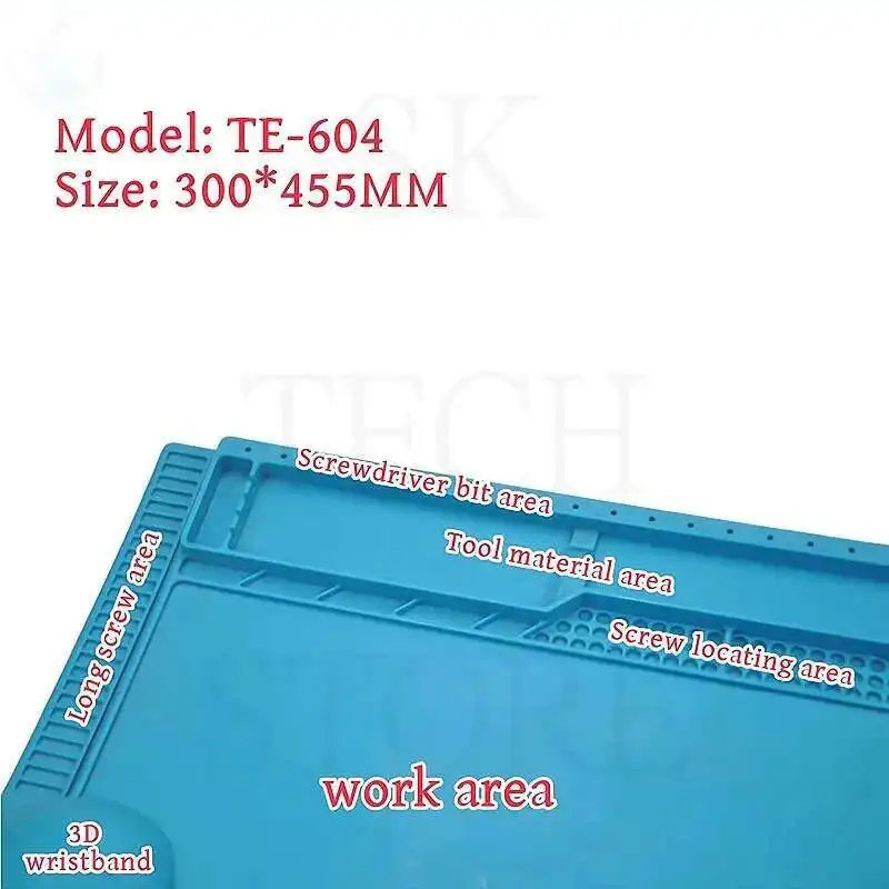 45x30 سنتيمتر ثلاثية الأبعاد سيليكون محدب المغناطيسي كبير حصيرة الإلكترونية إصلاح لحام الوسادة آيفون سامسونج الهاتف إصلاح ضربة لحام الوسادة