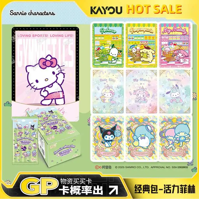 Echte KAYOU-Karte Mengmeng-Sammelkarte, duftende Geschichte, My Melody Animation, Cartoon-Karte, trendiges Produkt, Kindergeburtstagsgeschenk