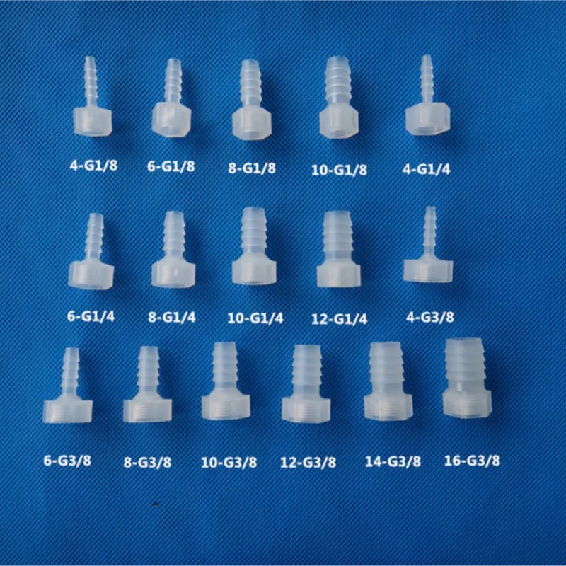 5pcs plastic inner wire pagoda connector 1/2/3/4 points inner wire threaded pagoda inner wire plastic hose connector