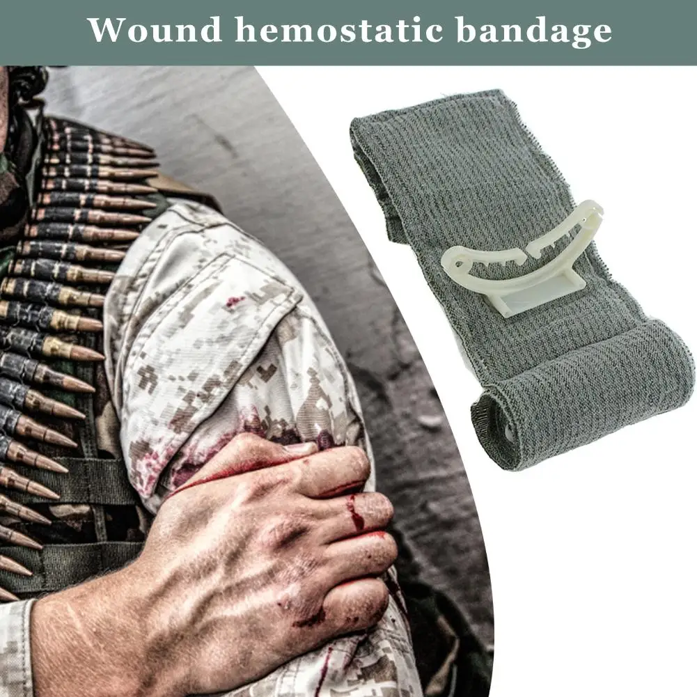 

Military Medical Rescue Israel Emergency Bandage Wrap Trauma Wound Dressing Combat Battle Compression Tactical First Aid IFAK