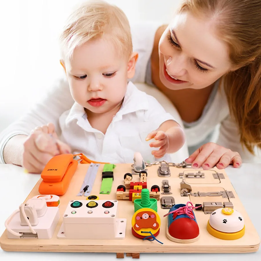 Puzzle in legno Montessori Tavola occupata Montessori Giocattoli sensoriali fai da te Giochi da tavolo Apprendimento educativo Giocattolo per bambini Matematica Giocattoli interattivi